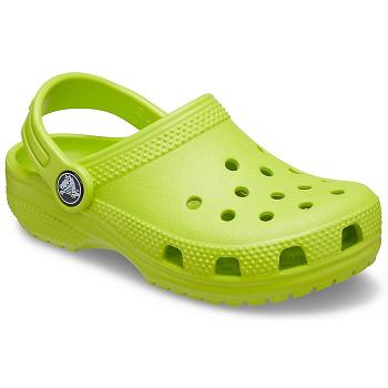 Crocs Classic Clog Zelene - Detske Dreváky